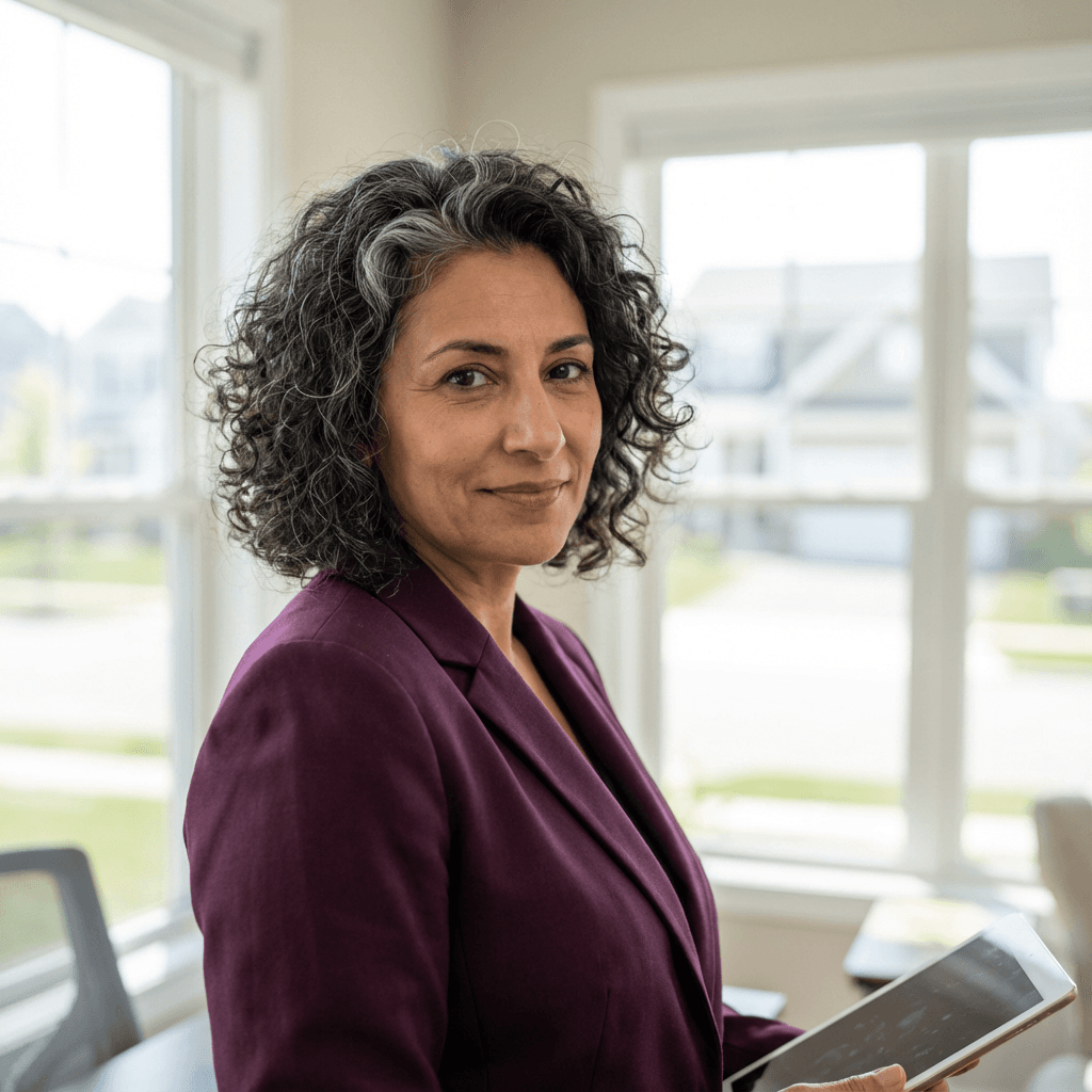 Lina Haddad, historienne, lors d'une session de débat